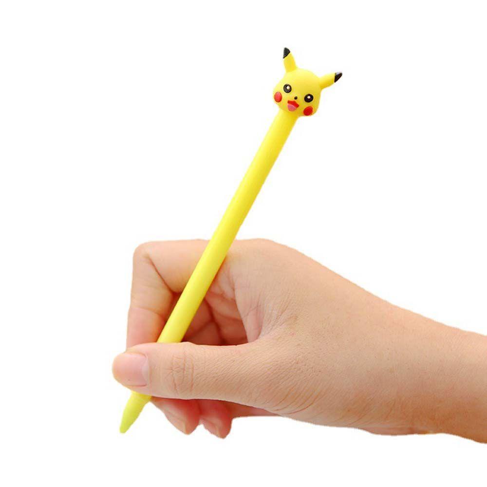 Bút Mực Đen Ngòi 0.5mm In Hình Pikachu Dễ Thương