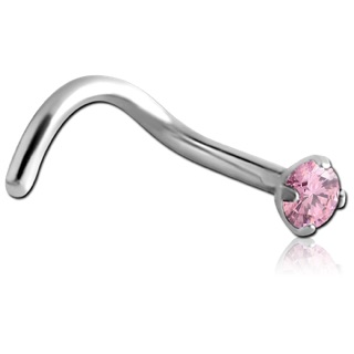 Khuyên mũi Titanium đá Swarovski
