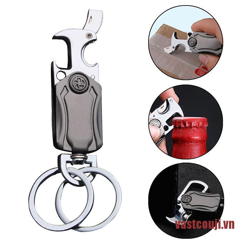 Móc Khóa Có Thể Xoay Chống Lo Lắng 4 Trong 1 Tiện Dụng Điện Thoại