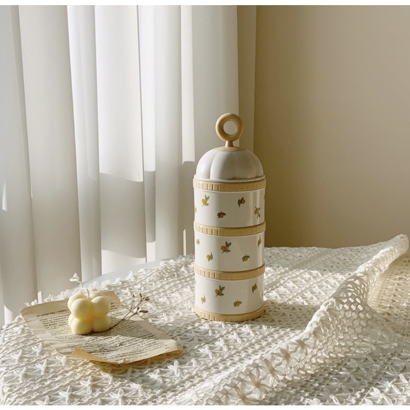 Hộp chia sữa 3 ngăn TGM x Dottodot