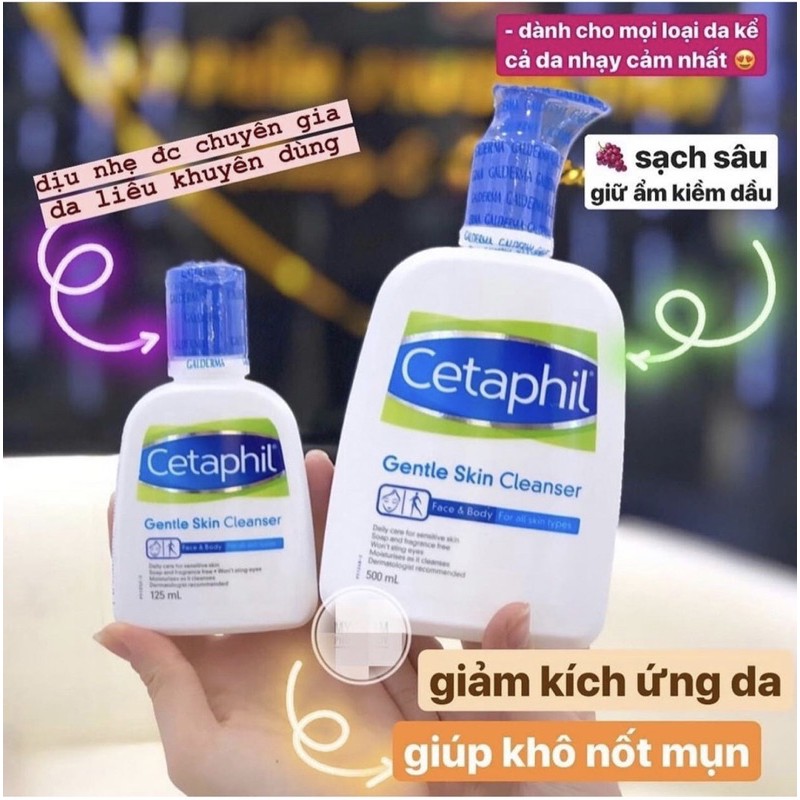 SỮA RỬA MẶT CETAPHIL GENTLE SKIN CLEANSER