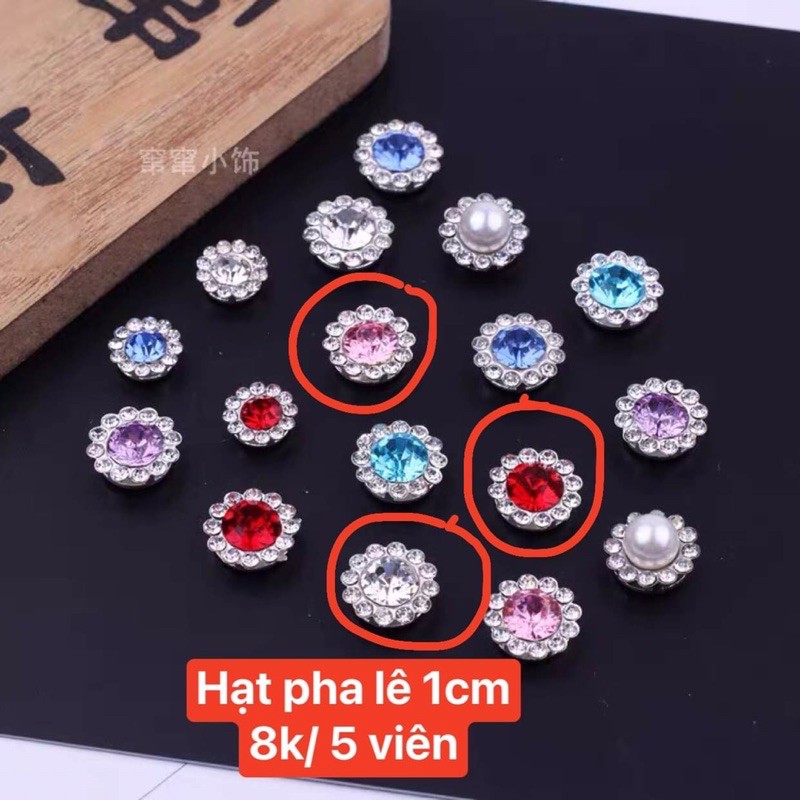Hạt pha lê 1cm