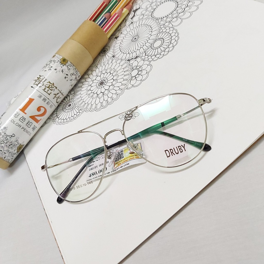 Gọng Kính Nhật Titanium DRUBY Made In Japan