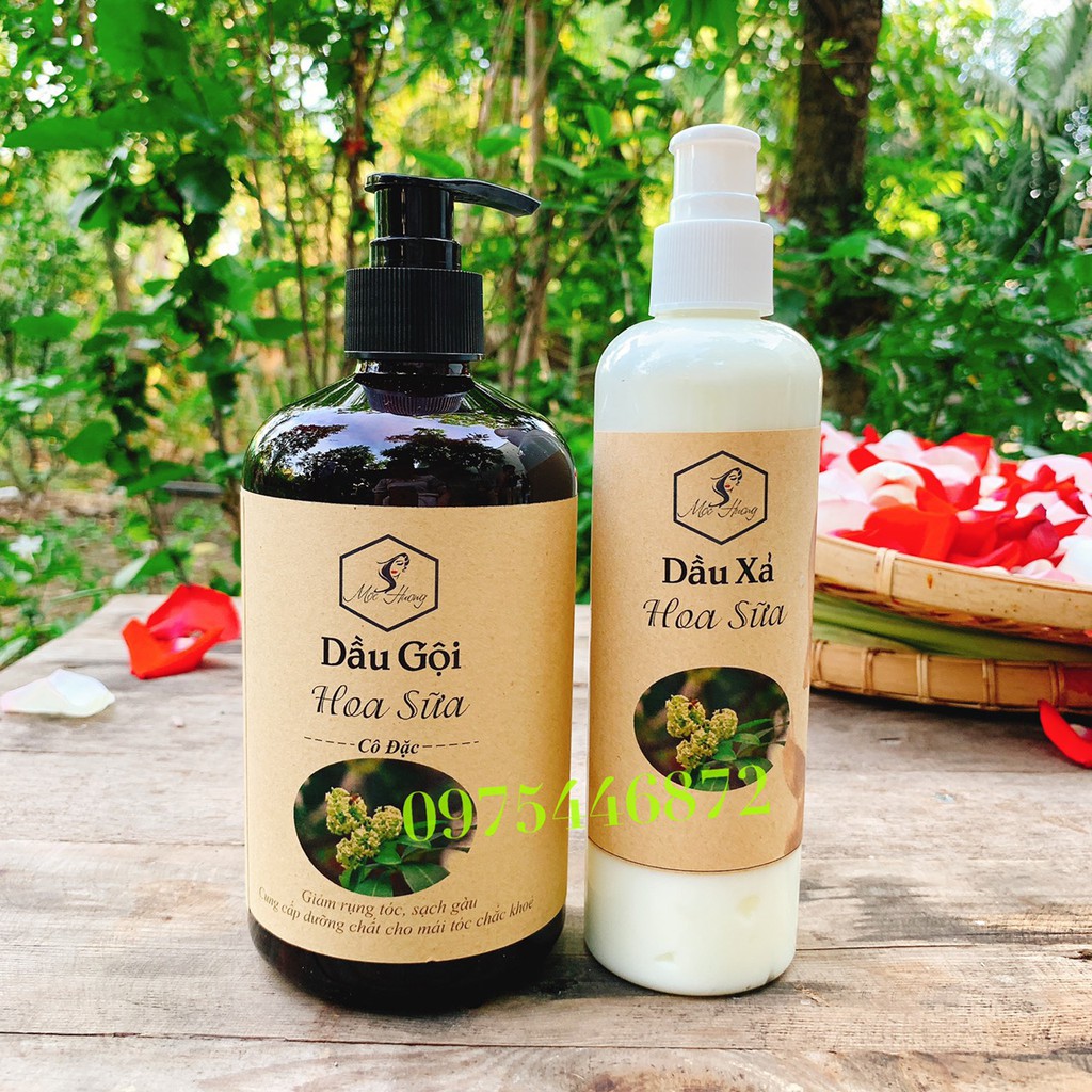 DẦU XẢ ORGANIC HOA SỮA MỘC HƯƠNG - THIÊN NHIÊN