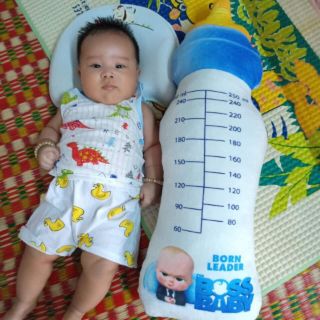GỐI ÔM BÌNH SỮA GẤU BÔNG SIÊU TO ( ẢNH THẬT + KÈM VIDEO THẬT)