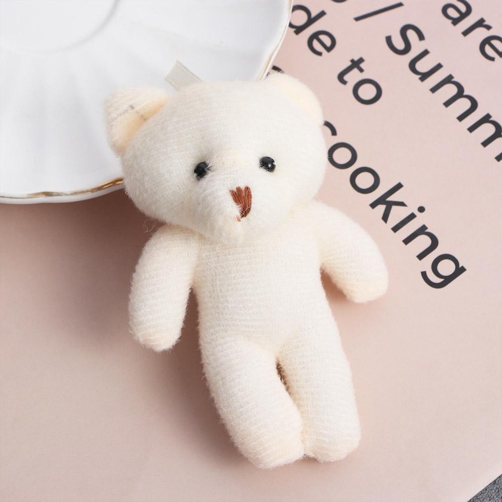LANFY Móc Khóa Hình Gấu Nhồi Bông 12CM Dễ Thương