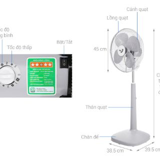 Quạt đứng Asia D16026