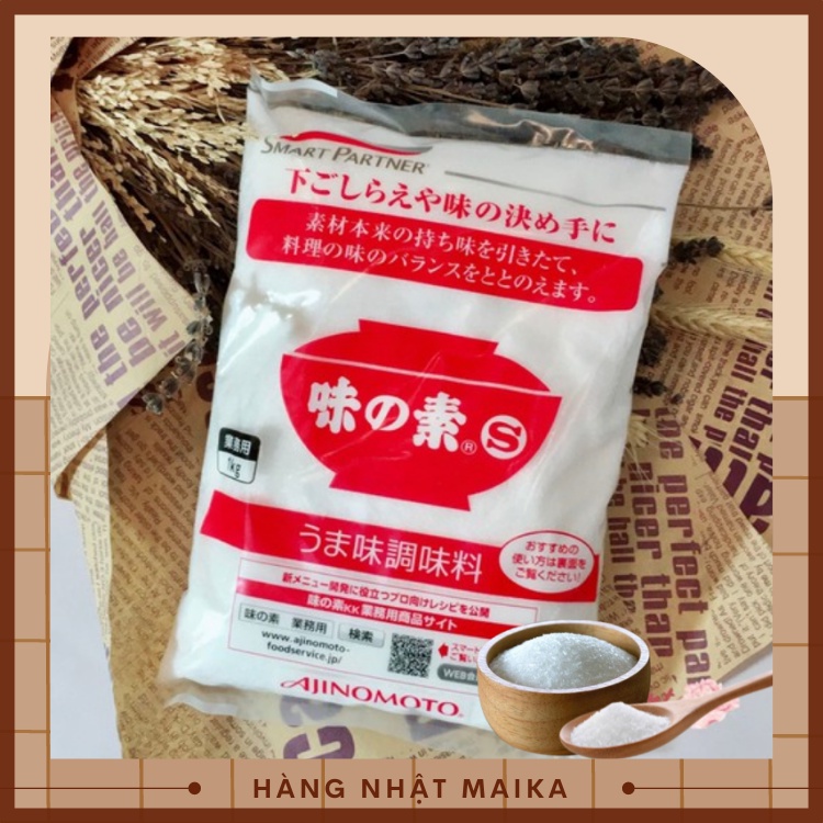 Mì chính/ bột ngọt Ajinomoto 1kg nội địa Nhật