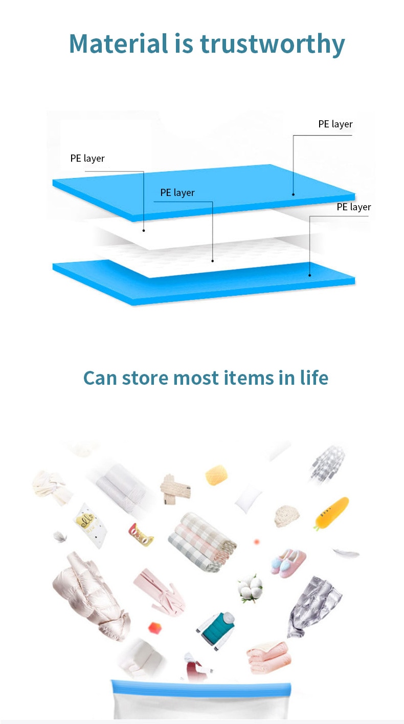 Túi Đựng Quần Áo Hút Chân Không Tiện Lợi&*&--&&* | BigBuy360 - bigbuy360.vn