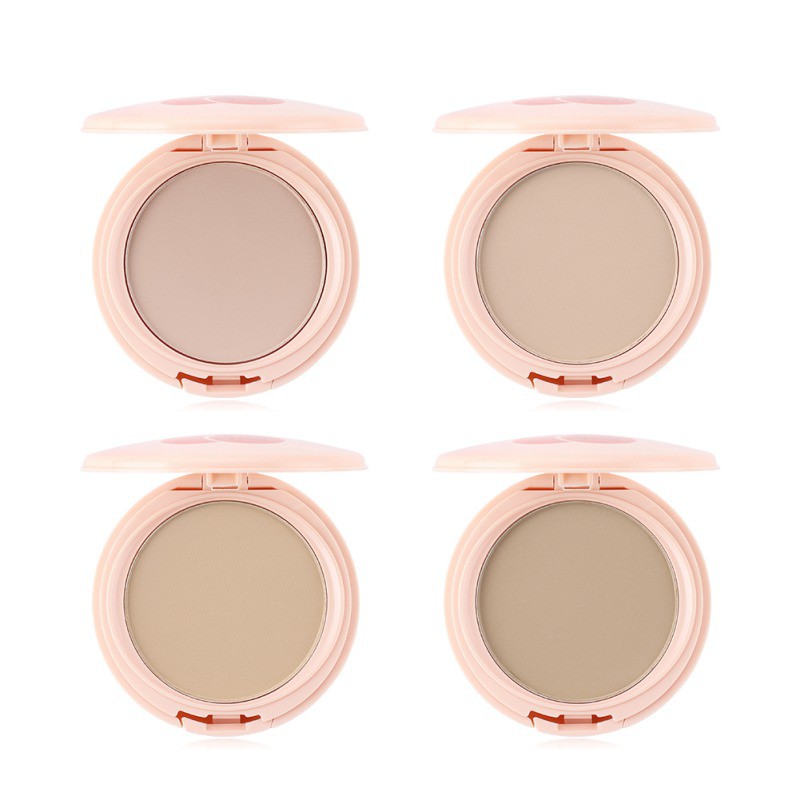 [Hàng mới về] Phấn che khuyết điểm có chất lì che phủ lỗ chân lông làm sáng tông màu da dành cho trang điểm mặt