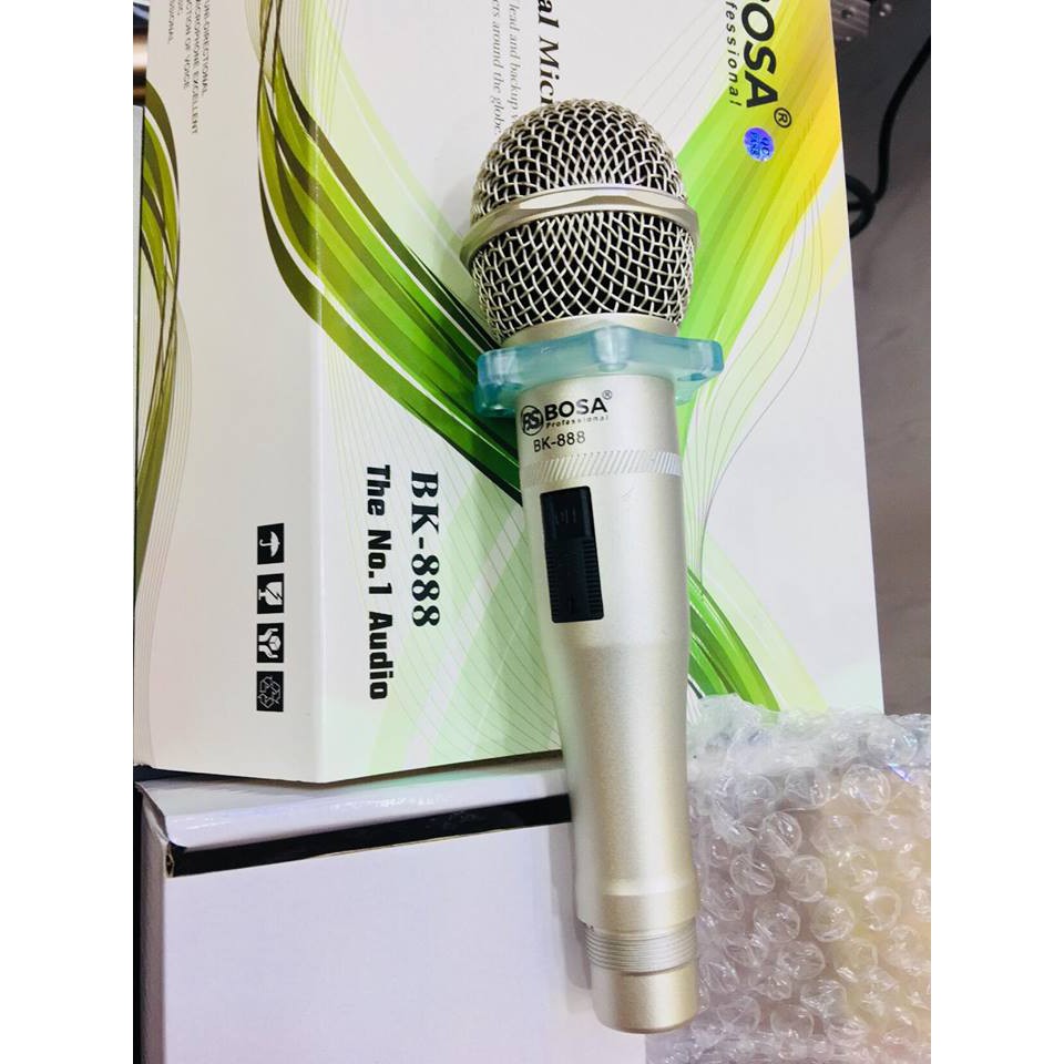 Micro Karaoke có dây cao cấp Bosa BK888