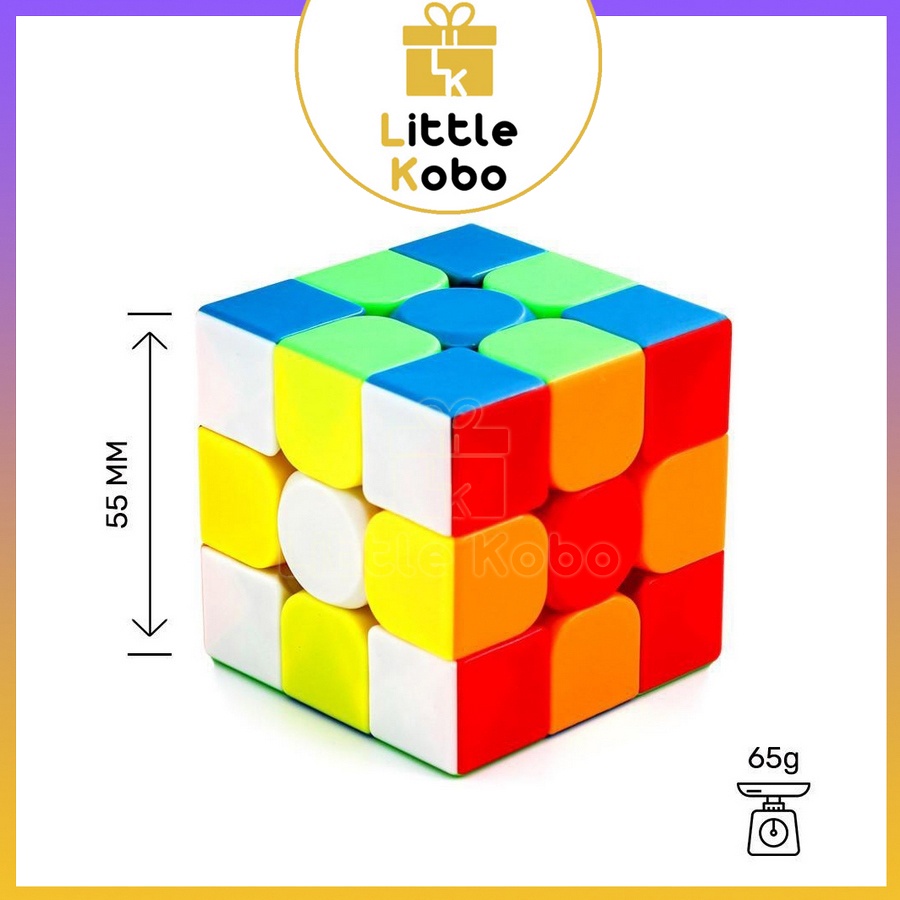 Rubik 3x3 Moyu Meilong 3 MFJS Rubic 3 Tầng Stickerless