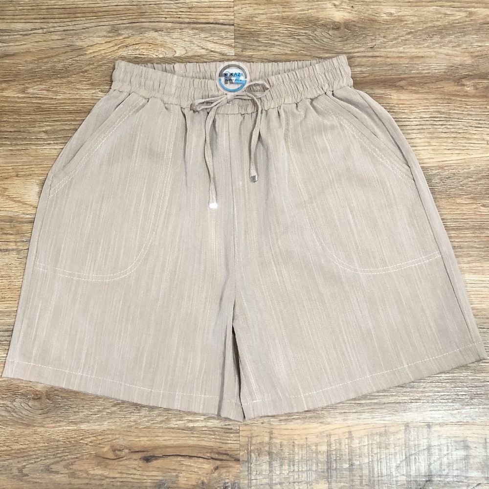 Quần short nữ đẹp, quần đùi nữ vải đũi hàn cao cấp không phai màu, không nhàu, nhẹ nhàng, mát mẻ | BigBuy360 - bigbuy360.vn