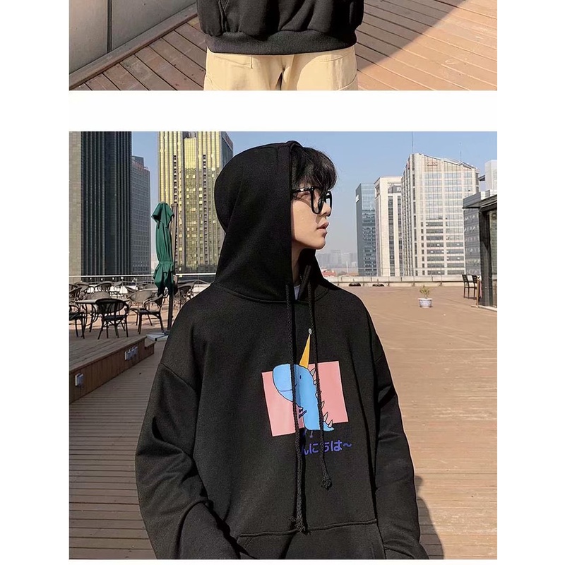 Áo Hoodies Tay Dài Sành Điệu Hợp Thời Trang Dành Cho Nam M-5Xl