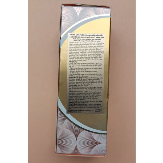 Nước dưỡng Bio essence bio-gold ngăn ngừa lão hóa 30ml