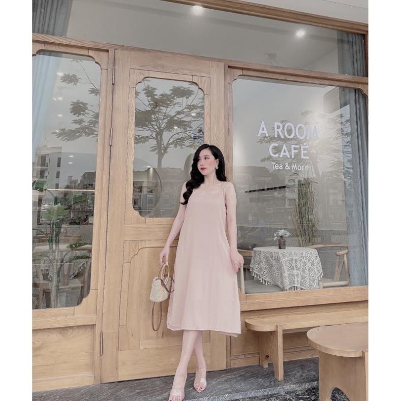 [Mã FAMAYWA2 giảm 10K đơn 50K] [BigSale] Sỉ Đầm cami 2 dây chất đũi lụa 7 mầu | BigBuy360 - bigbuy360.vn