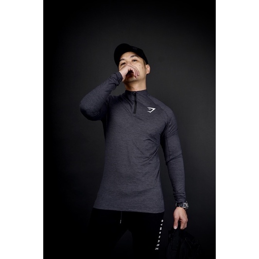 Áo Gs dài tay zip 1/4 Gs Regute SPARTA FIT
