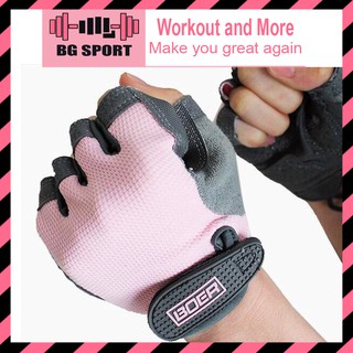 [ẢNH THẬT] Găng Tay Tập Gym Thể Thao Cho Nữ Boer