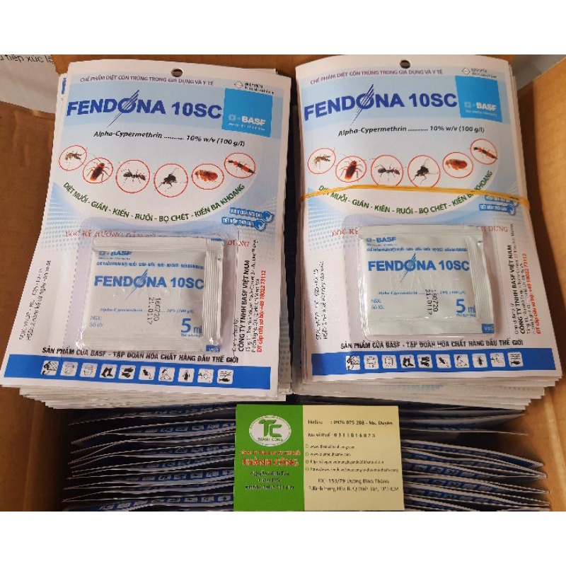 Thuốc diệt kiến Fendona 10SC gói 5ml