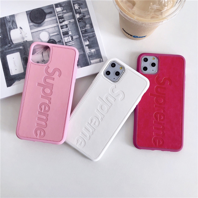 ÔỐp điện thoại trơn logo Supreme cho iPhone 6 / 6S / 7 / 8 Plus / X / XS / XR / XS MAX / iPhone 11