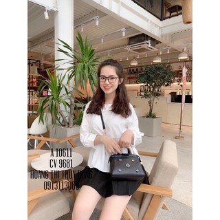 Áo Kiểu BabyDoll Thắt Nơ Sau ( Hình Thật Ảnh Cuối)