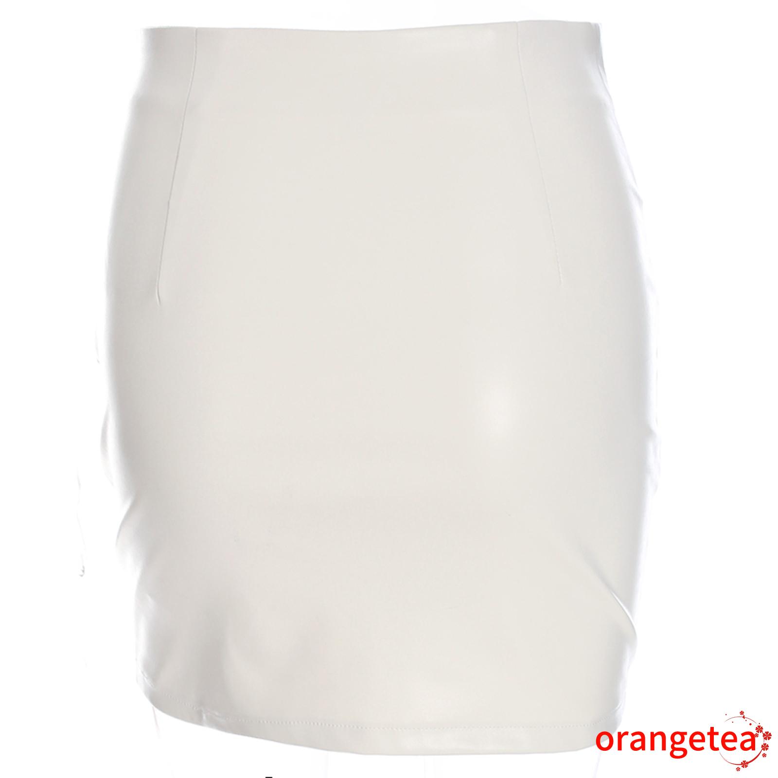 Chân Váy Ôm Giả Da Khóa Kéo Quyến Rũ Cho Nữ | BigBuy360 - bigbuy360.vn