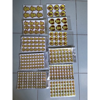 Hỷ decal dán cau, dán trái cây, dán xe, nhà