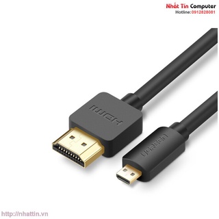 Cáp micro hdmi to hdmi dài 1,5m chính hãng ugreen 30102 cao cấp