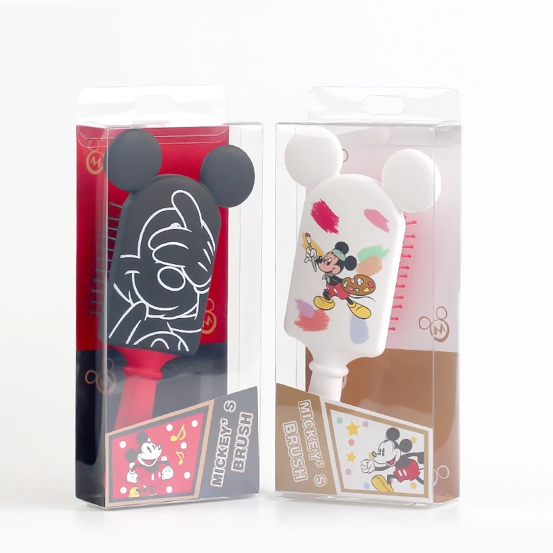 Lược Chải Tóc Đệm Khí Co Giãn Hình Chuột Mickey Minnie Dễ Thương