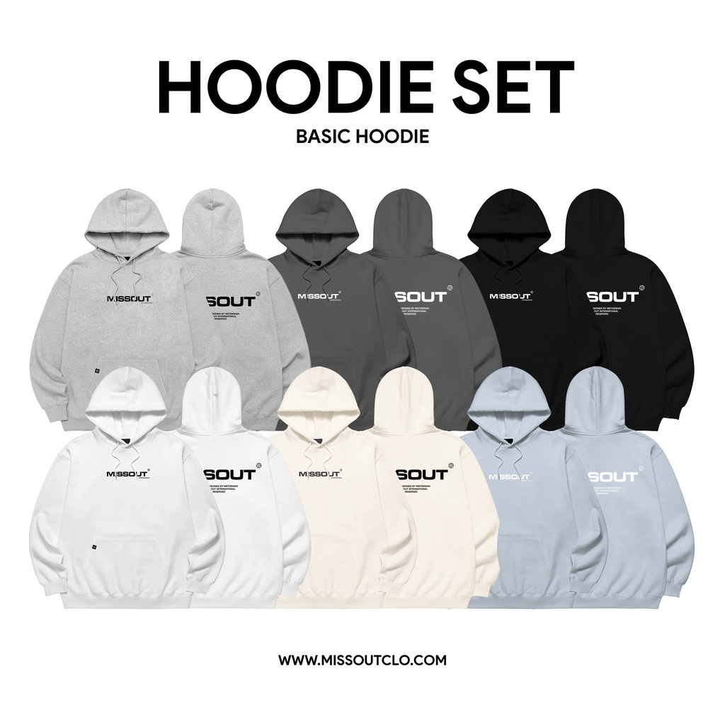 ÁO HOODIE & SWEATPANTS BASIC