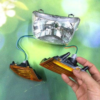 Pha đèn xe wave loại 1 bóng-wave 110