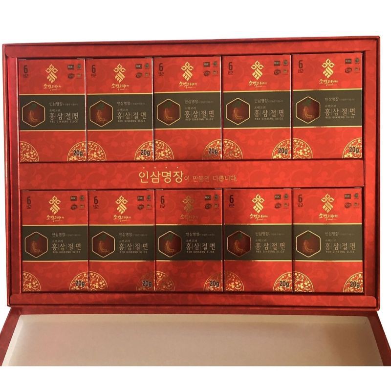 Hồng sâm lát tẩm mật ong Sobaek Hàn Quốc 200g | BigBuy360 - bigbuy360.vn