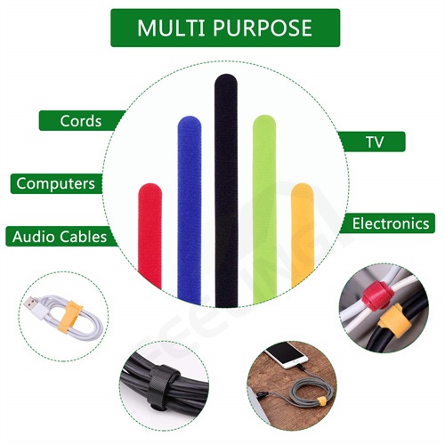 Dây Quấn Dây Cáp Hình Chữ T Bằng Nhựa Nhiều Màu Có Thể Tái Sử Dụng