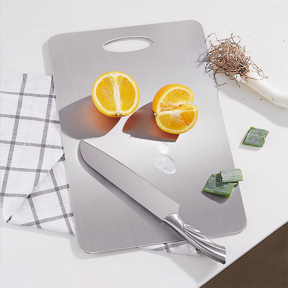 [Tổng Kho Sỉ] Thớt Inox 304 - Vuông Kháng Khuẩn - Chống Ẩm Mốc Độc Hại