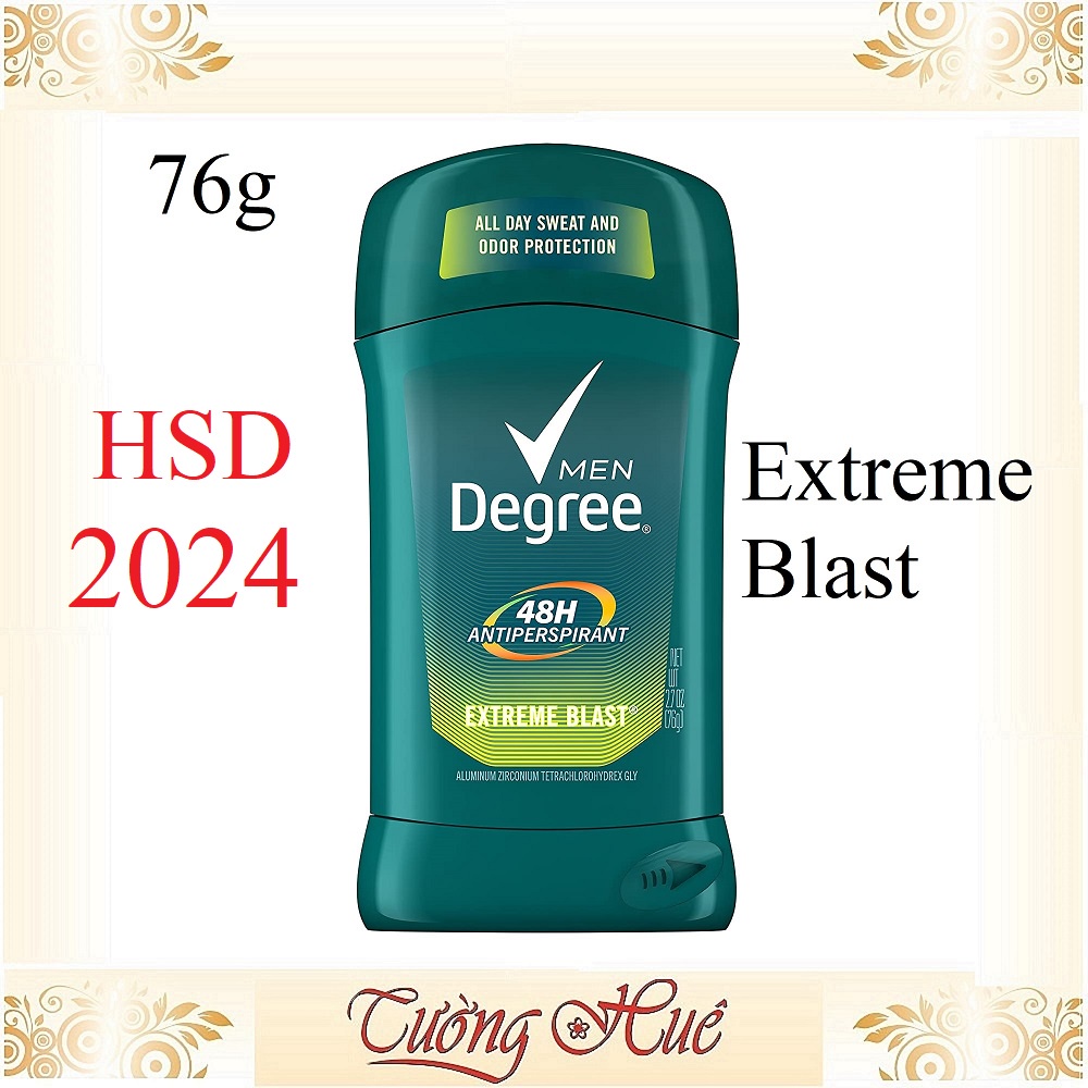 Lăn Khử Mùi Nam Degree Men 48H Antiperspirant - 76g ( Có lựa mùi )