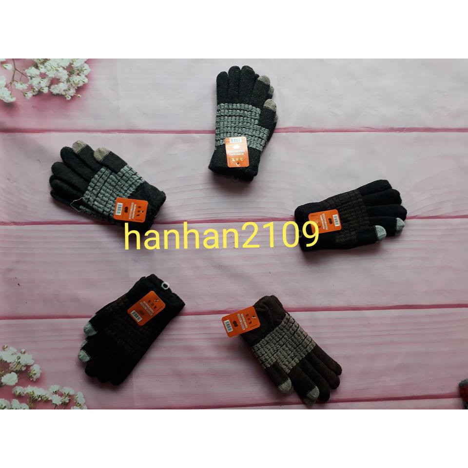 Găng tay cảm ứng nam