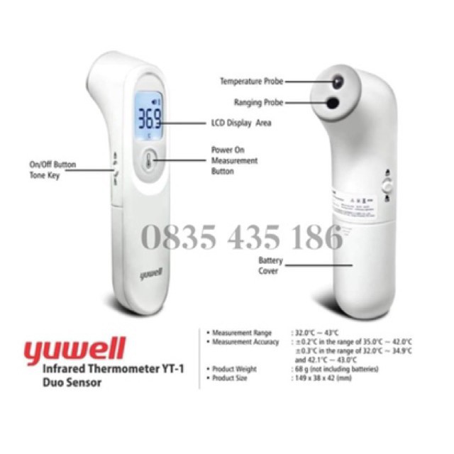 Nhiệt kế bắn trán Yuwell YT-1