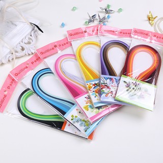 Giấy quilling cao cấp 3mmx39cm phối tông_QL23