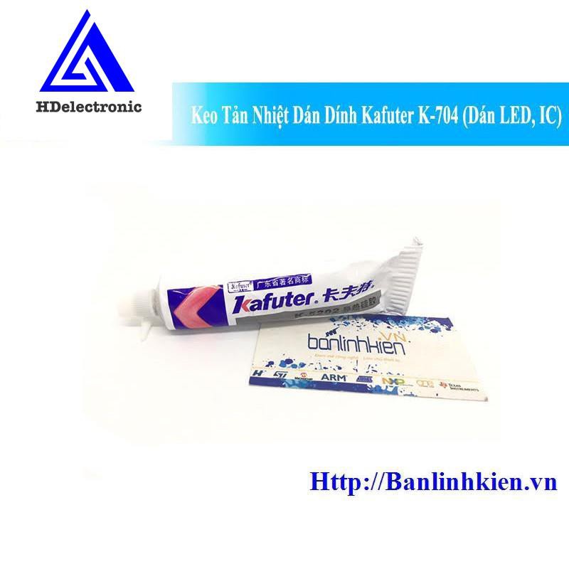 Keo Tản Nhiệt Dán Dính Kafuter K-704 (Dán LED, IC) zin