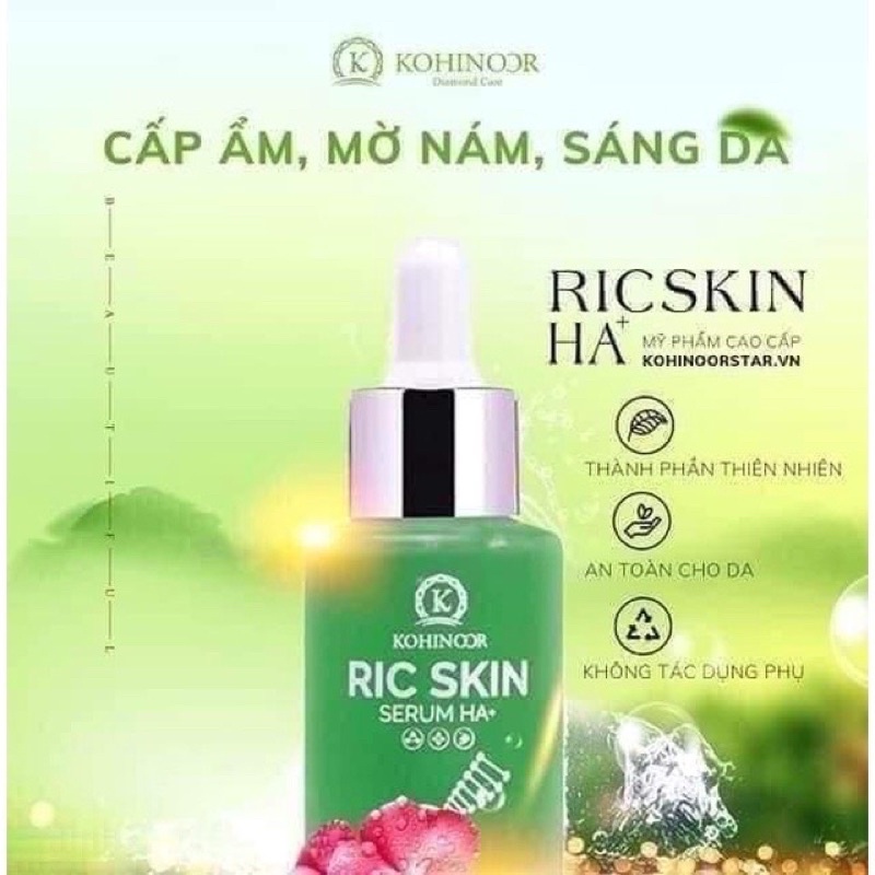 Ảnh thật]SERUM RIC SKIN LOẠI BỎ MUN, NÁM, TÀN NHAN, DƯỠNG TRẮNG DA | BigBuy360 - bigbuy360.vn