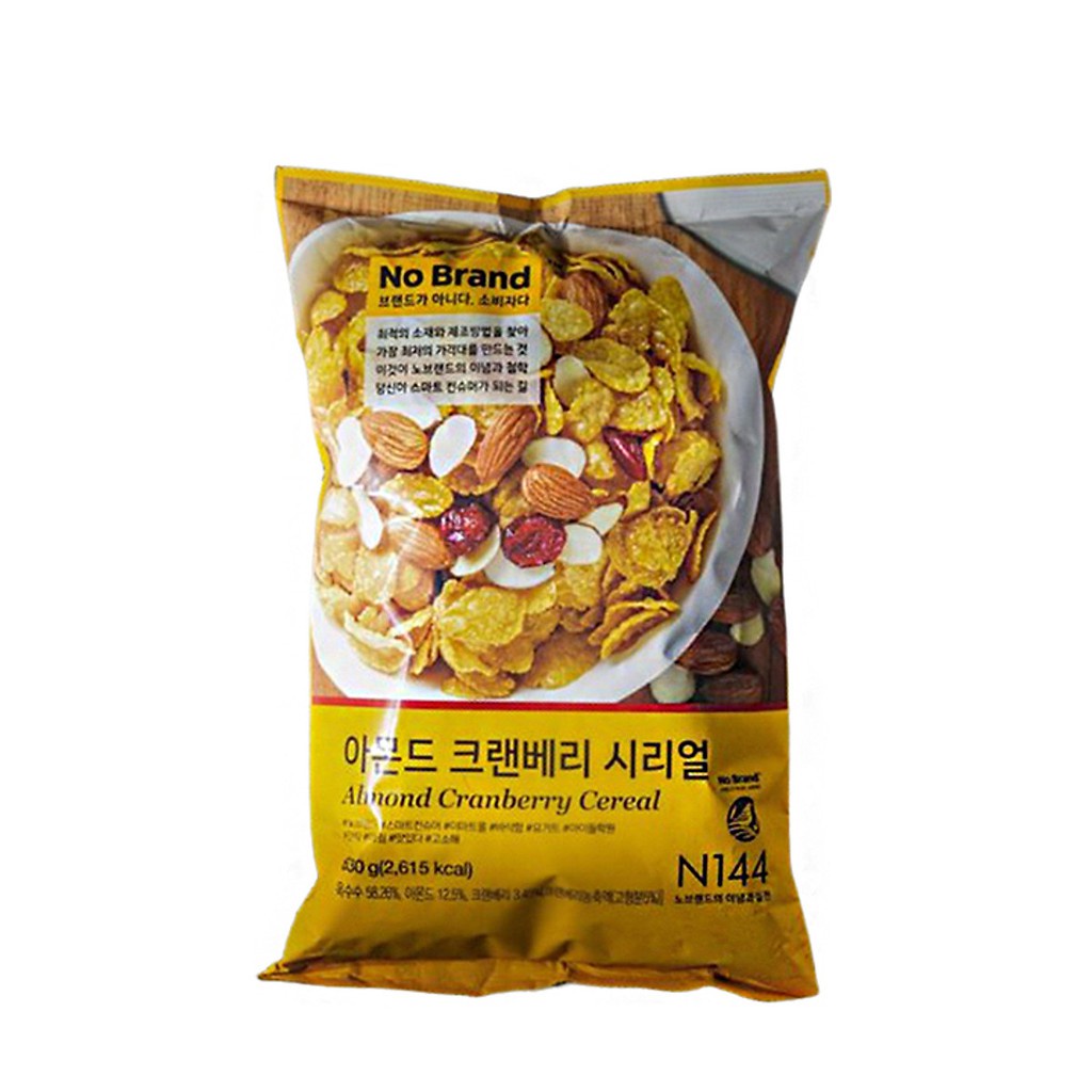 Ngũ Cốc Ăn Sáng Hạnh Nhân No Brand Túi 630G