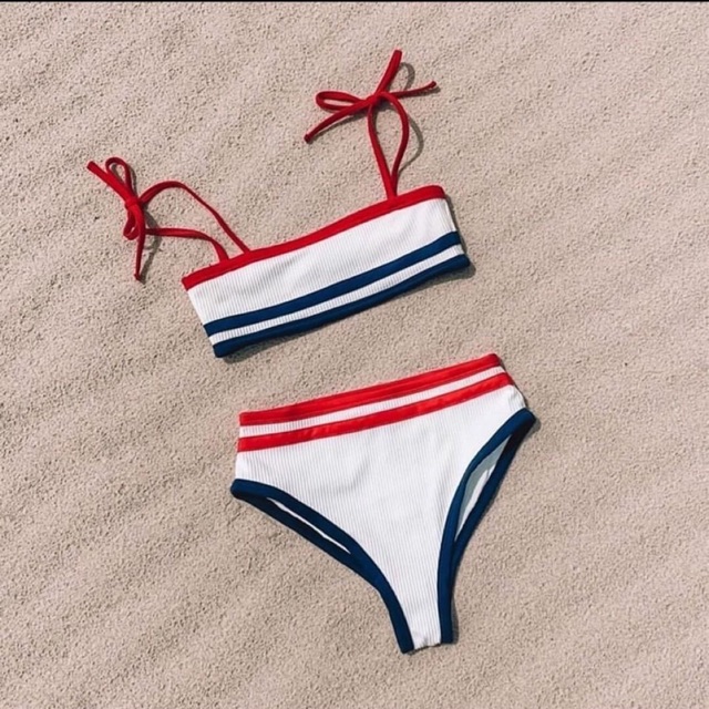 Bikini cạp cao dễ thương( Stripped coco)