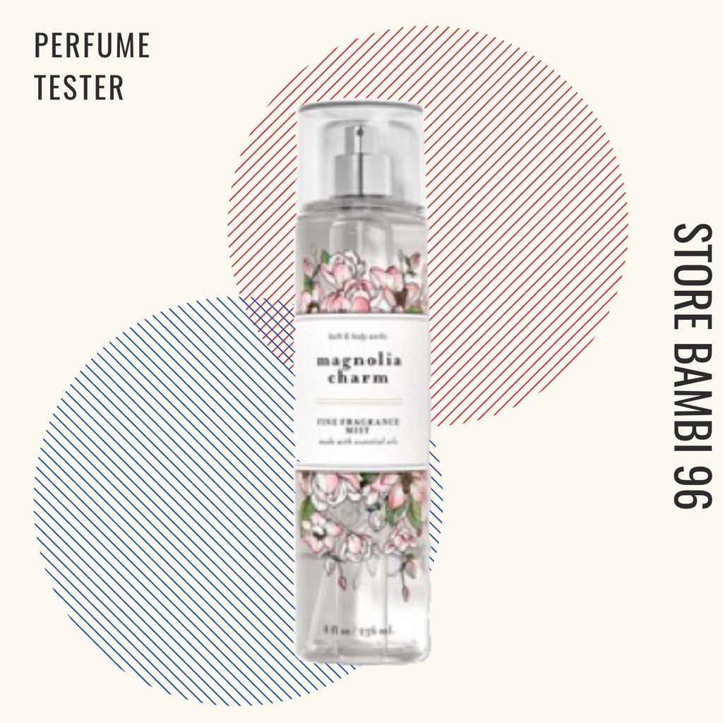 💖 𝘽𝘼𝙈𝘽𝙄 💖 Xịt thơm toàn thân MAGNOLIA CHARM Body mist Bath & Body Works 236ml