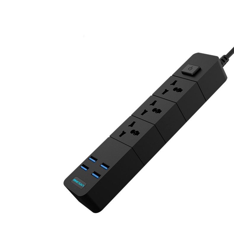Ổ cắm điện đa năng Có 4 cổng USB sạc nhanh - an toàn chống quá tải