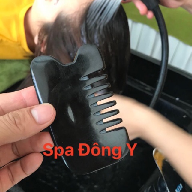 Lược sừng thật trâu thật 100%, lưu thông khí huyết, cải thiện đau đầu