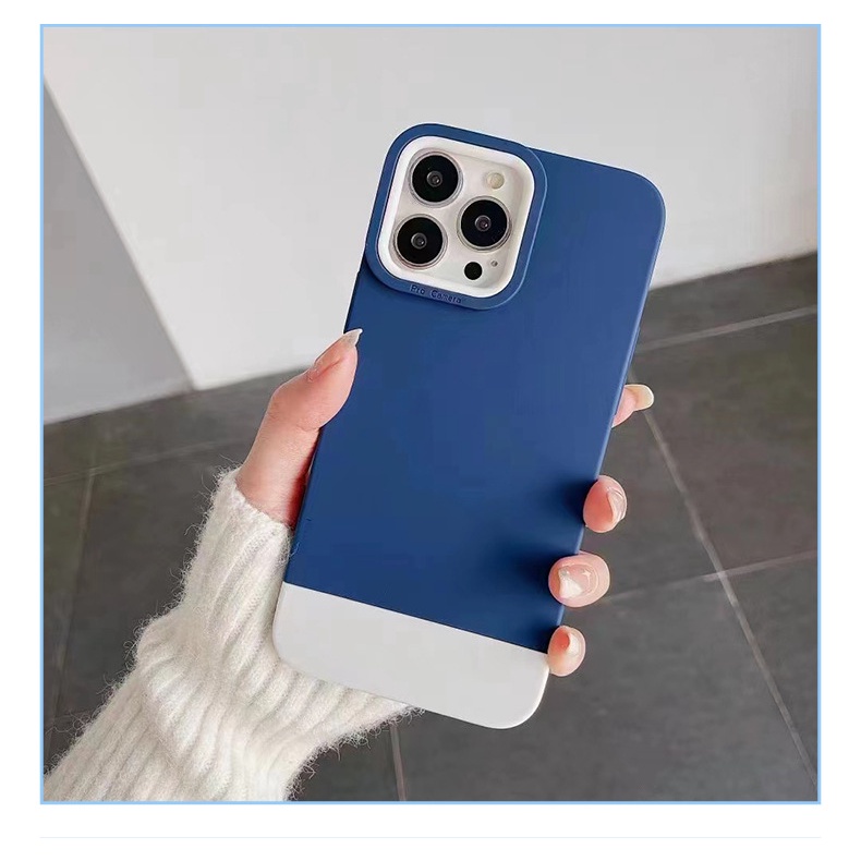 Ốp lưng Iphone 11/11pro/11promax/12promax/13 pro max/mini Style Iphone 12 Cạnh Vuông Chống Bẩn | GuCase