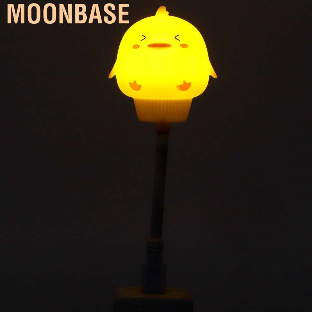 Moonbase Duck‑Shaped Light 360 Degrees Flexible LED Night Lamp Bedroom Decor for Children Baby USB Powered