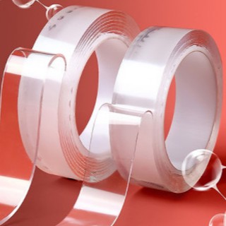 BĂNG KEO 2 MẶT TRONG SUỐT ĐA NĂNG SIÊU DÍNH DÁN TRÊN MỌI BỀ MẶT CỰC CHẮN CHẮN - CHỊU LỰC CHỊU NHIỆT ĐÀN HỒI TỐT