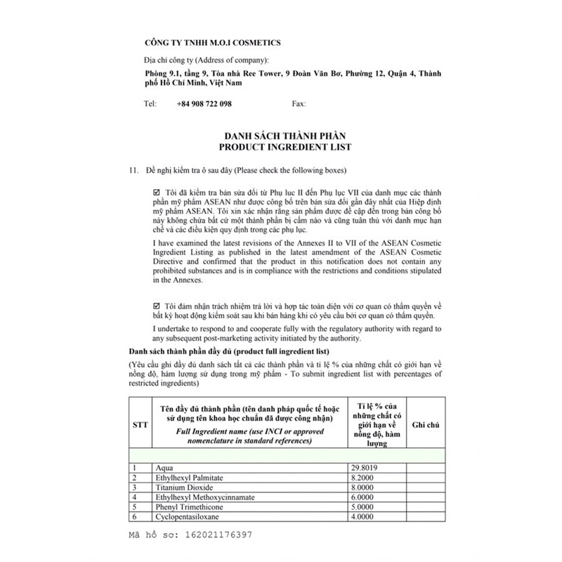 Phấn Nước 5M Baby Skin Cushion Của M.O.I