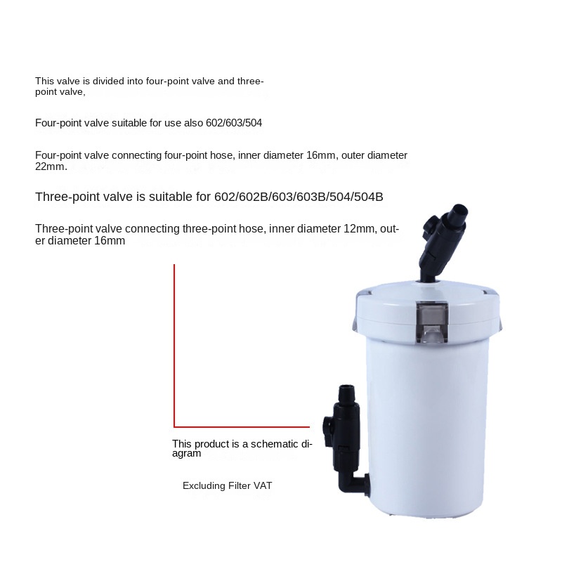 Van Xả Nước Bể Cá 603 / 603B